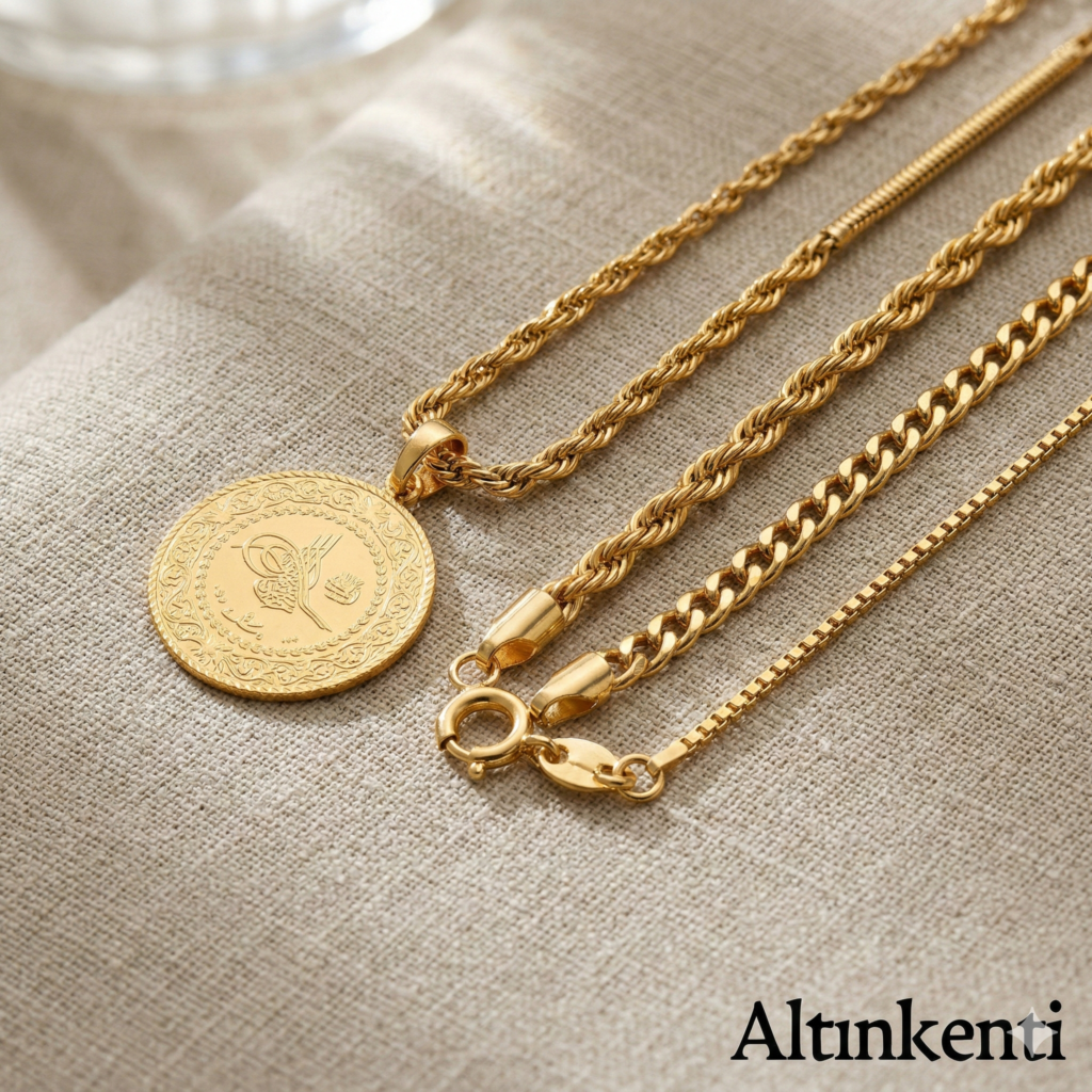 Altın Kolye Ucu (Madalyon) Seçerken Zincir Kalınlığı Nasıl Olmalı (Kopmaları Önleyin)