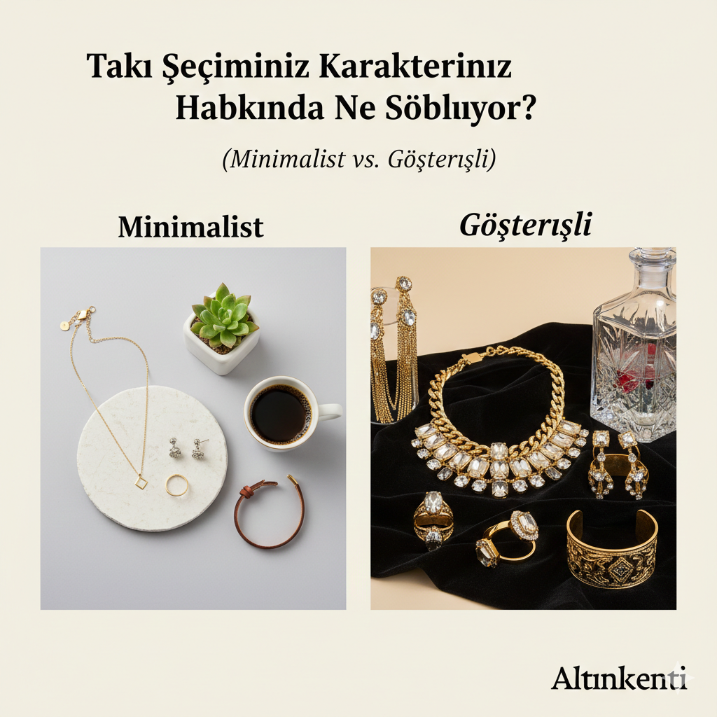 Takı Seçiminiz Karakteriniz Hakkında Ne Söylüyor (Minimalist vs. Gösterişli)