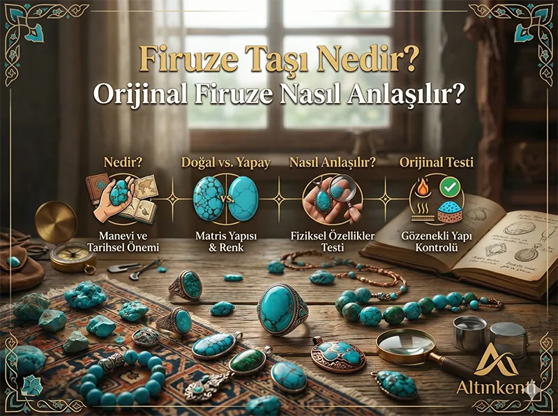 Firuze Taşı Nedir? Orijinal Firuze Nasıl Anlaşılır?
