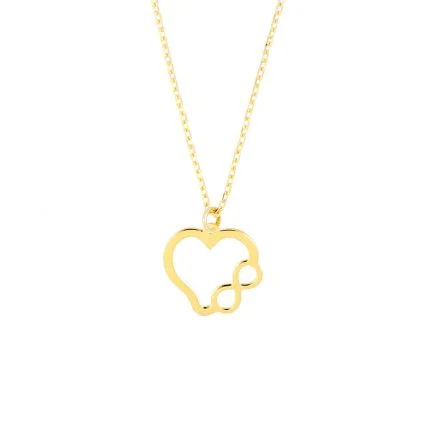 Altın Kalp Kolye Altınkenti'nin ALTIN ZİNCİRLİ KOLYELER modellerinden biridir. 14 ayar altın kolye modelleri ve fiyatları.