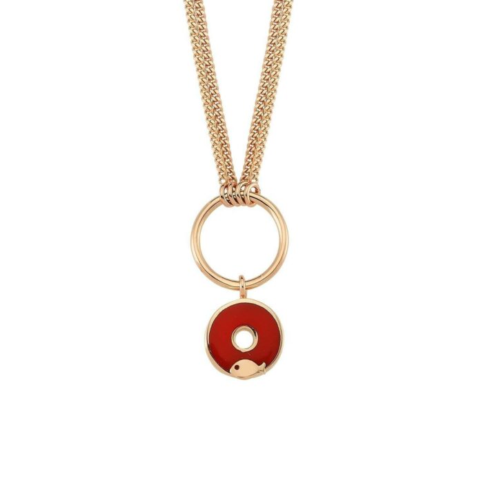 Balık Figürlü Choker Kolye
