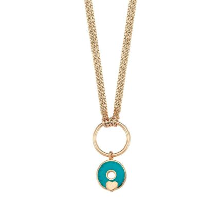 Kalp Figürlü Choker Kolye