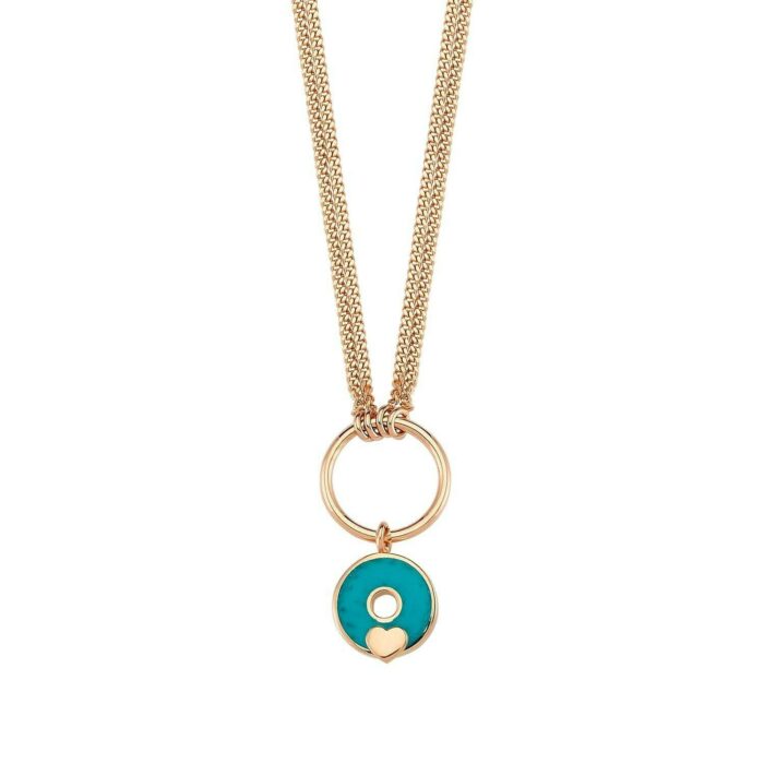 Kalp Figürlü Choker Kolye