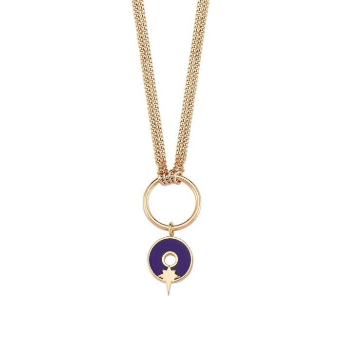 Kuzey Yıldızı Figürlü Choker Kolye