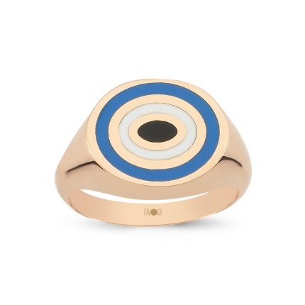 Nazar Serçe Parmak Yüzüğü Altınkenti'nin ALTIN NAZAR YÜZÜK modellerinden biridir. 14 ayar altın yüzük modelleri ve fiyatları.