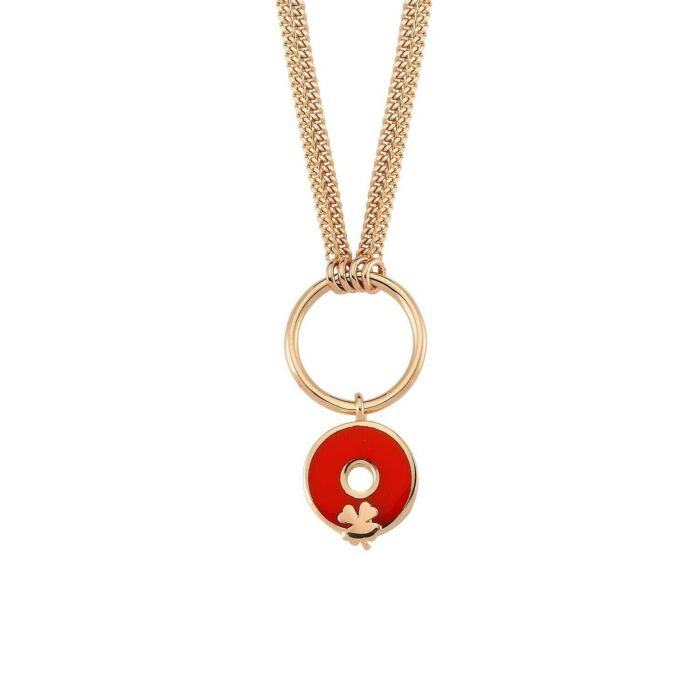 Yonca Fıgürlü Choker Kolye