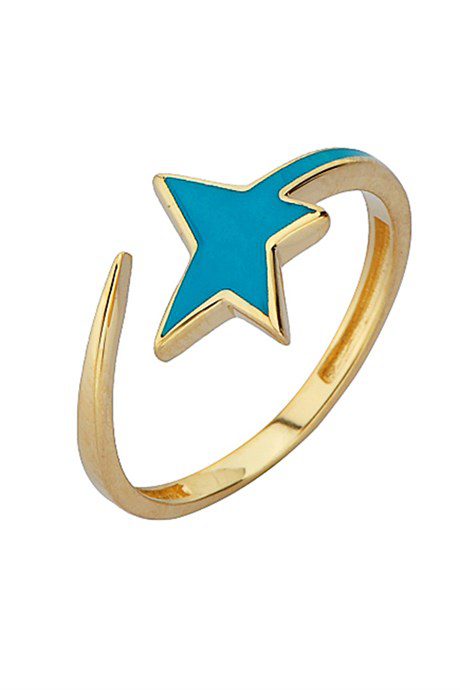 Altın Mineli Kuyruklu Yıldız Yüzük Altınkenti'nin Altın Mineli Yüzük kategorisindeki altın yüzük modelleri ve fiyatları takılarından birisidir.