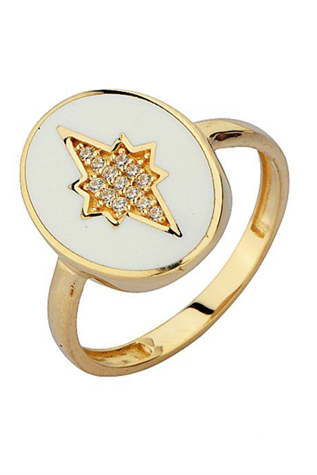 Altın Mineli Şimal Yıldız Yüzük Altınkenti'nin Altın Yıldız Yüzük kategorisindeki altın yüzük modelleri ve fiyatları takılarından birisidir.