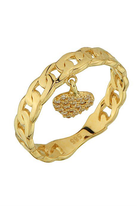 Altın Sallantılı Kalp Yüzük Altınkenti'nin Altın Kalpli Yüzük kategorisindeki altın yüzük modelleri ve fiyatları takılarından birisidir.