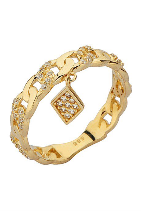 Altın Sallantılı Yüzük Altınkenti'nin Altın Yüzük kategorisindeki altın yüzük modelleri ve fiyatları takılarından birisidir.