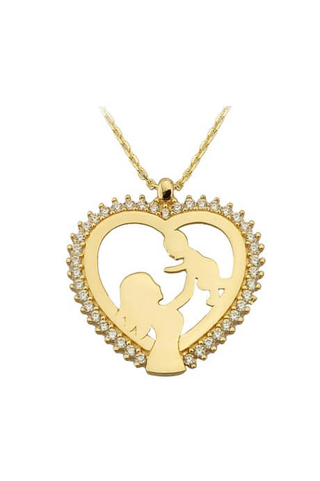 Altın Anne Bebek Kalp Kolye Altınkenti'nin AK-G1515 SKU'lu altın kolye modelleri veya altınlı kolye fiyatlarınden birisidir.