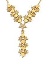 Altın Çoklu Yıldız Kolye Altınkenti'nin AK-G1568 SKU'lu altın kolye modelleri veya altınlı kolye fiyatlarınden birisidir.