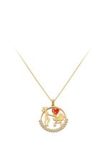 Altın Kalpli Anne Bebek Kolye Altınkenti'nin AK-G2692 SKU'lu altın kolye modelleri veya altınlı kolye fiyatlarınden birisidir.