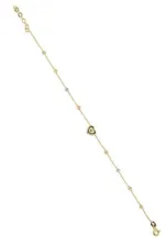 Altın Kalpli Kolye 3 Altın Kalpli Kolye, 14 Ayar Altın, Sarı renk, Taşsız, detay görünümü