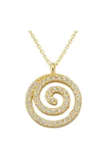 Altın Taşlı Spiral Kolye Altınkenti'nin AK-G1756 SKU'lu altın kolye modelleri veya altınlı kolye fiyatlarınden birisidir.