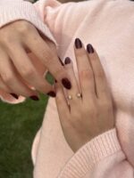 Altın Ayarlanabilir İki Ucu Taşlı Açık Yüzük 3 Altın Ayarlanabilir İki Ucu Taşlı Açık Yüzük, 14 Ayar Altın, Sarı renk, Zirkon, detay görünümü