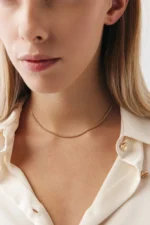 Minimal Toplar Choker 4 Minimal Toplar Choker detay görünümü – 14 Ayar Altın, Sarı renk, 3.64 g