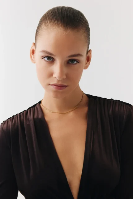 Snake Choker – 14 Ayar Altın, Sarı renk, 4.36 g