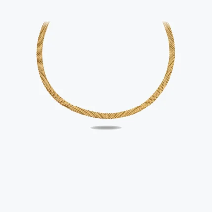 14 Ayar Altın Snake Choker Kolye, 14 Ayar Altın, Sarı renk, 14.91 g