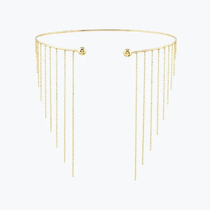 14 Ayar Altın, Sarı renk, 11.10 g özellikli Altın Diva 3 Choker
