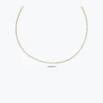 14 Ayar Altın, Sarı renk, 4.53 g özellikli Altın Strong Shine Choker