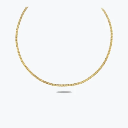 Altın Zincir Minicool Choker – 14 Ayar Altın, Sarı renk, 4.49 g