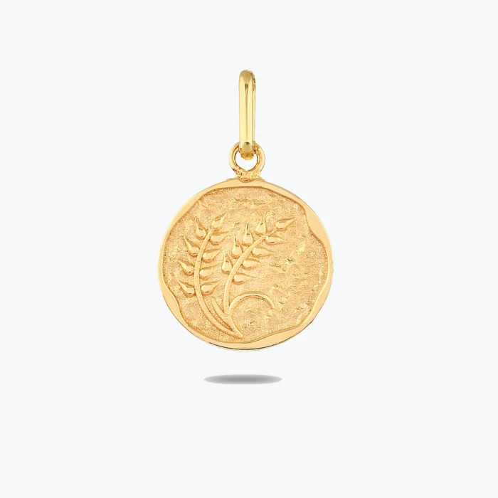 Başak Damga Bileklik Charm 1 Başak Damga Bileklik Charm – 14 Ayar Altın, Sarı renk, 0.90 g