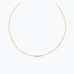 Ezme Forse Choker – 14 Ayar Altın, Sarı renk, 2.37 g
