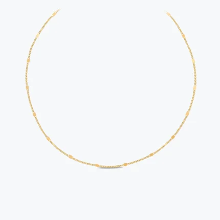 Ezme Forse Choker – 14 Ayar Altın, Sarı renk, 2.37 g