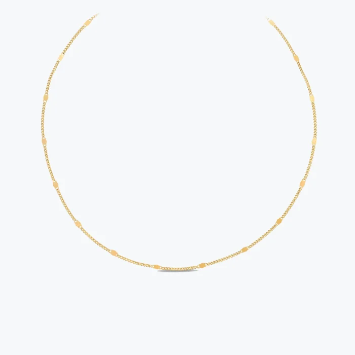 Ezme Forse Choker – 14 Ayar Altın, Sarı renk, 2.37 g