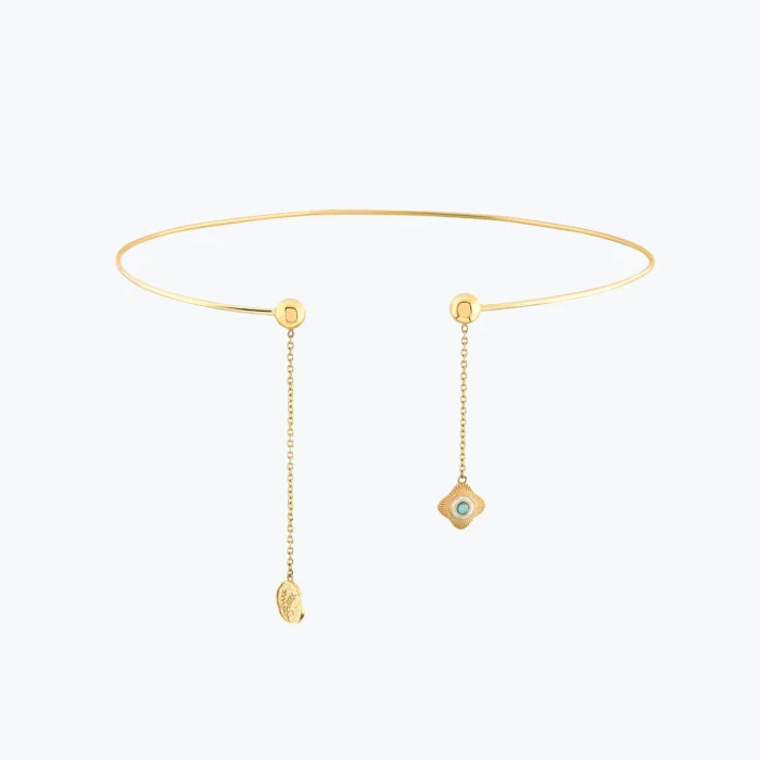 Galaksi Tel Choker 1 Galaksi Tel Choker – 14 Ayar Altın, Sarı renk, 7.68 g