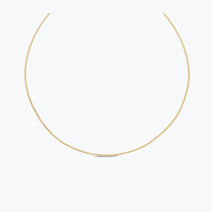 Gurmet Choker – 14 Ayar Altın, Sarı renk, 3.04 g