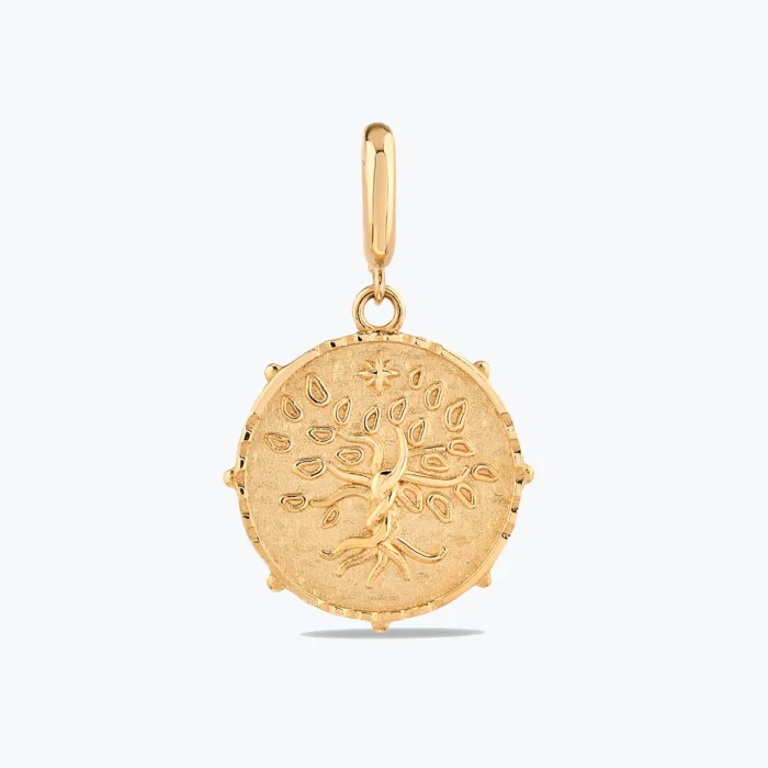 Hayat Ağacı Charm 1 Hayat Ağacı Charm, 14 Ayar Altın, Sarı renk, 1.96 g
