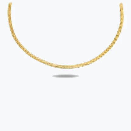 Kalın Zincir Cool Kolye – 14 Ayar Altın, Sarı renk, 8.30 g