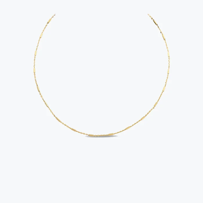 Minimal Çubuk Detay Choker 1 14 Ayar Altın, Sarı renk, 3.12 g özellikli Minimal Çubuk Detay Choker