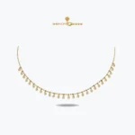 Minimal Işıl Choker, 14 Ayar Altın, Sarı renk, 8.69 g