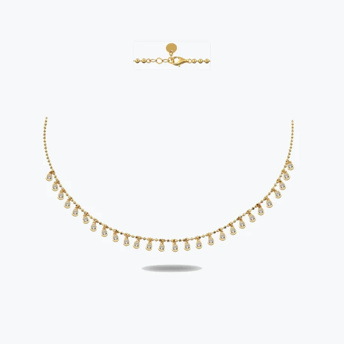 Minimal Işıl Choker 1 Minimal Işıl Choker, 14 Ayar Altın, Sarı renk, 8.69 g