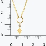 Minimal Taşlı Kutup Yıldızı İnce Gurmet Zincir Halkalı Kolye 4 Minimal Taşlı Kutup Yıldızı İnce Gurmet Zincir Halkalı Kolye, 14 Ayar Altın, Sarı renk, 1.98 g, galeri görünümü