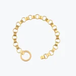 Altın Rolex Zincir Bileklik, 14 Ayar Altın, Sarı renk, 4.92 g