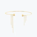 Venüs Tel Choker – 14 Ayar Altın, Sarı renk, 7.23 g