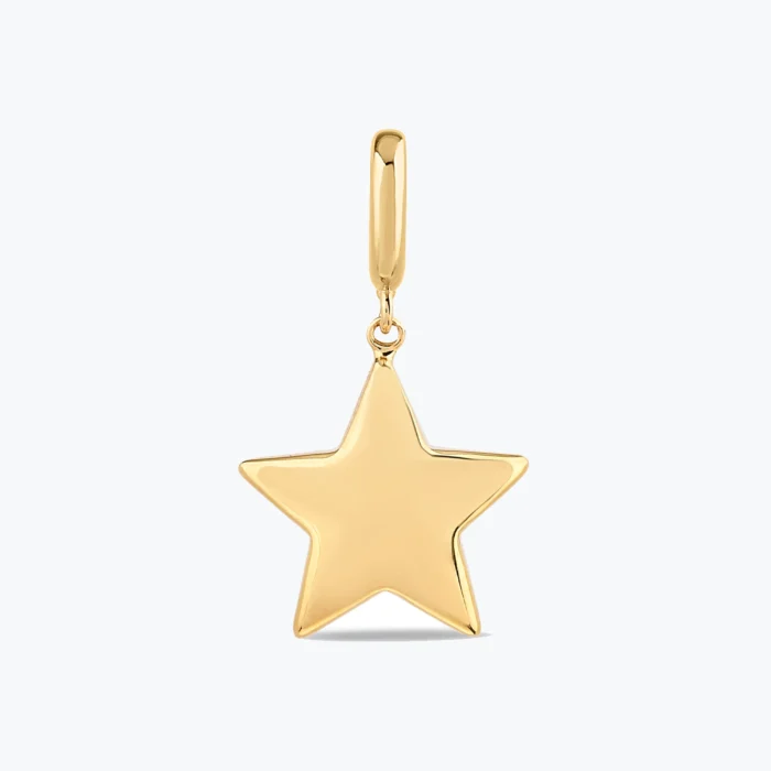 bomb yıldız charm 1 bomb yıldız charm – 14 Ayar Altın, Sarı renk, 1.16 g