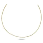 14 Ayar Sarı Altın Strong Shine Choker