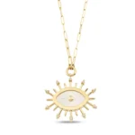 Altın Vintage Big Sun Kolye 2 14 Ayar Sarı Altın Vintage Big Sun Kolye