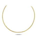 14 Ayar Sarı Altın Zincir Minicool Choker