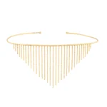 14 Ayar Sarı Altın Diva 2 Choker