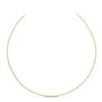 14 Ayar Sarı Altın Gurmet Choker