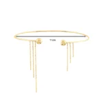 Venüs Tel Choker 5 14 Ayar Sarı Altın Venüs Tel Choker